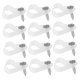 thumbnail image 5 of Houderco 200Ud Clips Para Cable Con Tornillos Simple Para Organización De Cables En Oficinas Y Hogar, 5 of 8
