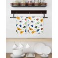 thumbnail image 3 of Spring Butterfly Dragonfly Kitchen Dish Towels for Drying Dishes Set of 4, Farmhouse Botanical Floral Waffle Weave Microfiber Hand Tea Bathroom Towels Quick Dry & Absorbent Towel 15.7x23.6, 3 of 7