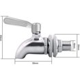 thumbnail image 2 of Distributeur de Boissons Robinet de Remplacement en Acier Inoxydable Robinet Rotatif pour Jus de Bière, 2 of 5