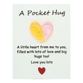 thumbnail image 1 of Binwennn Ensemble de Notes de Remerciement de Noël avec Enveloppes Cartes de la Saint-Valentin pour Mari Rangement de Tâches pour Enseignants Cartes d'Encouragement Câlin de Poche et Souvenirs Câlin de Poche en Forme de Cœur pour Aider la Famille, 1 of 8