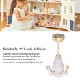 thumbnail image 4 of Miniature Candlestick Lamp Mini Candlesticks Lamp Dollhouse Candlestick Light Dollhouse Candlestick Lamp 1:12 Scale European Style Vintage Exquisite Decorative Miniature, 4 of 8