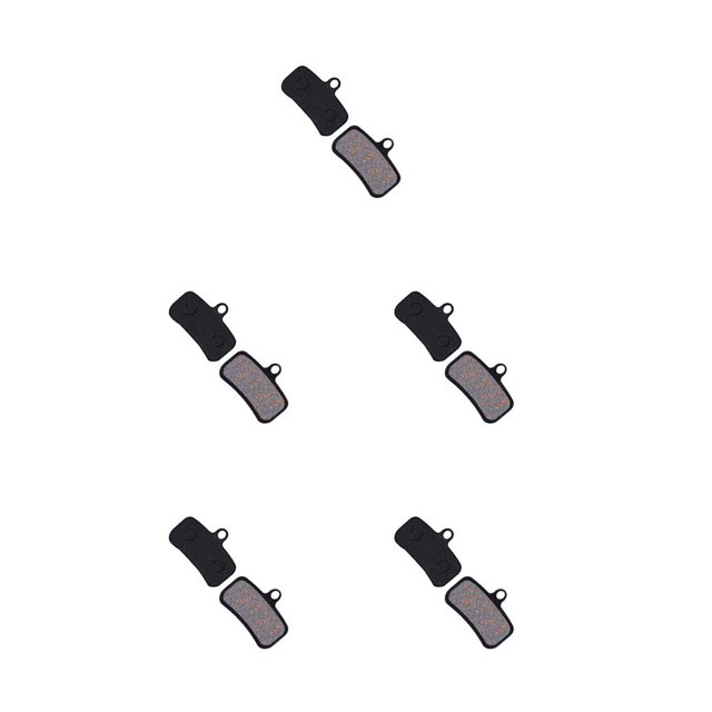 Greeniant Pastillas de freno de disco para ciclismo, 2 uds., piezas de frenado para exteriores, resistente, semimetálica, para patinete Type2 NO2