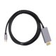 thumbnail image 3 of 1.8M USB C To Displayport Cable USB3.1 8K@60Hz USB C To DP Cable for Laptop, 3 of 7