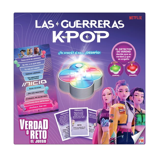 Juego de Mesa Fotorama Kpop Demon Hunters Verdad o Reto