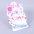 thumbnail image 1 of Tejiojio Girls and Toddlers'Soft Cotton Clearance 3PC Newborn Toddler Baby Girls Boys Print Bow Headband Headwear Accessories, 1 of 8