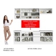 thumbnail image 4 of Cocina Integral Madesa Glamy sin tarja 240 cm Blanco, 4 of 10