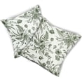 thumbnail image 5 of Green White Flowers Pillow Covers 18x18 Inch 2 Packs Morden Dark Green Floral Throw Pillows Green Holiday/Winter Decorative Cushion Cover for Patio Furniture Sofa Bedroom Indoor/Outdoor Party, 5 of 7