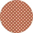 thumbnail image 1 of Ahgly Company Machine Washable Indoor Round Transitional Brown Sand Brown Area Rugs, 6' Round, 1 of 7