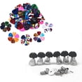 thumbnail image 2 of 60Pcs Guitar Picks,0.46mm, 0.71mm, 0.96mm with 6Pcs Guitar String Tuning Key Pegs/ Knobs for Left and Right, 2 of 10