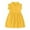 Yellow, variant on Big Girls' Dresses Solid Color Summer Casual Sleeveless Play Outfit Party Birthday Princess Outfit Size 11-12T