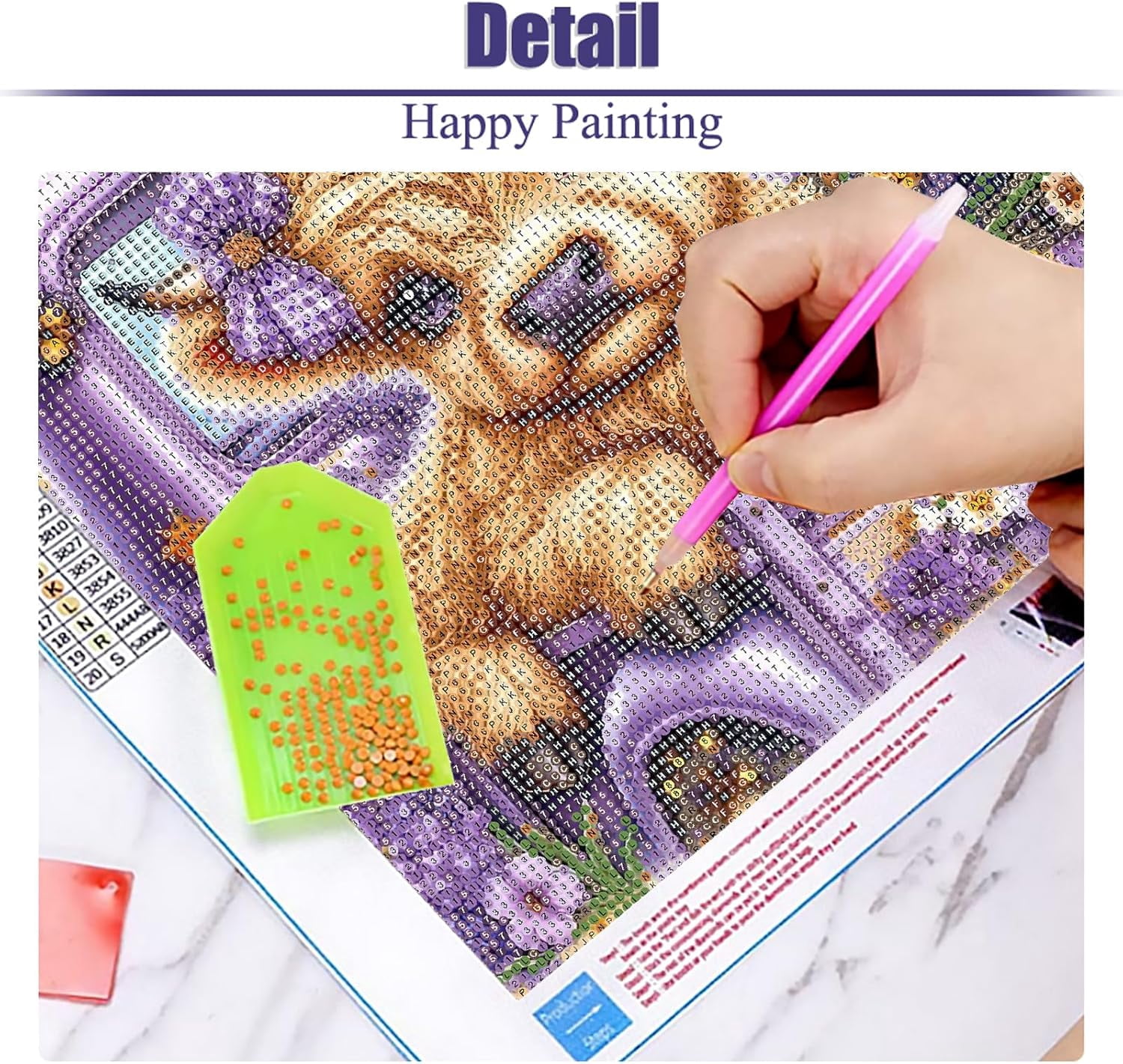 Cow Diamond Art Kits for Adults Beginner,DIY Truck Diamond Painting 5D Round Full Drill Highland Cow Diamond Dots Gem Art Crafts with Tools Animal Crafts for Wall Decor 12x12in