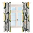 thumbnail image 4 of Summer Sweet Fruits Luxury Window Curtains Blinds for Living Room Kids Bedroom Bathroom Kicthen Door Home Decor 2 Panels, 4 of 6