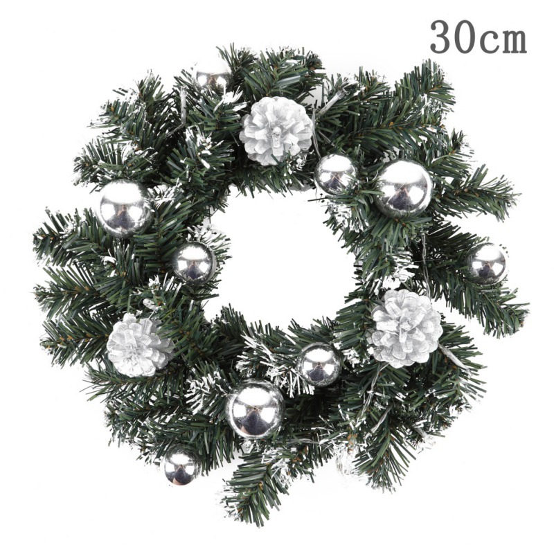 Christmas Wreath Christmas Decorations Christmas Wreaths for Front Door with Christmas Wreath Hanger Christmas Decorations for Indoor Outdoor Decor,15.7 Inch Christmas Hanging Wreath for Outdoor