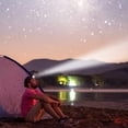 thumbnail image 3 of 1 pcs Rechargeable Motion Sensor Cap Visor Light - COB LED Clip on Hat Light - Headlamp Flashlight with Red Light for Fishing Running Camping Reading, 3 of 9