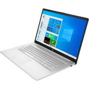 HP 17.3" Laptop, Intel Core i3 i3-1115G4, 8GB RAM, 1TB HD, Windows 10 Home, Natural Silver, 17-cn0013dx (Refurbished)