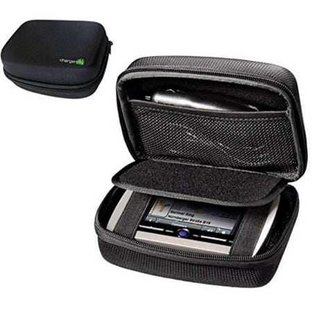 chargercity exclusive multi-compartment hard case for 4.3