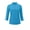Turquoise, variant on Paragon Women's 3/4 Sleeve Sport Shirt - Paragon