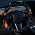 thumbnail image 2 of Butterfly 14.5 Inch Printing PVC Leather Auto Accessories Steering Wheel Covers Car Wheel Cover Steering Wheel Cover, 2 of 6