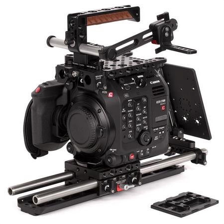 UPC: 0606184858668 | Canon C300mkIII / C500mkII Unified Pro Accessory Kit  Includes NATO Handle Plus v2 Kit  Top Plate  UVF Mount v2  Rod Clamp & Battery Slide