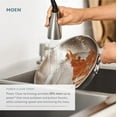 thumbnail image 6 of Moen S5235EWC Sinema Chrome Single-Handle Touchless High Arc Pulldown Kitchen Faucet, Spring Kitchen Sink Faucet with Pulldown Sprayer Head and Wave Motion Sensor, 6 of 6