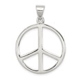 thumbnail image 1 of Collier Pendentif Symbole Inspirant Signe de Paix en Argent Sterling 925, 1 of 6