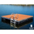 thumbnail image 6 of 4' x 4' Aluminum Decking Panel (Brown Wood Grain) (10977), 6 of 6