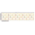 thumbnail image 3 of Ambesonne Pineapple Fabric by the Yard Upholstery, Repetitive Exotic Fruits, 5 Yards, Khaki Burnt Sienna, 3 of 5