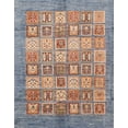 thumbnail image 1 of Ahgly Company Machine Washable Indoor Rectangle Abstract Rosy-Finch Purple Area Rugs, 5' x 7', 1 of 7