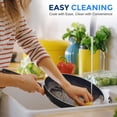thumbnail image 5 of SereneLife 11 Piece Non Stick Pots, Pans, and Utensil Cookware Set, Black, 5 of 7