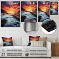 thumbnail image 4 of Designart "Serene Coastline II" Nautical & Beach Metal Art Print, 4 of 5