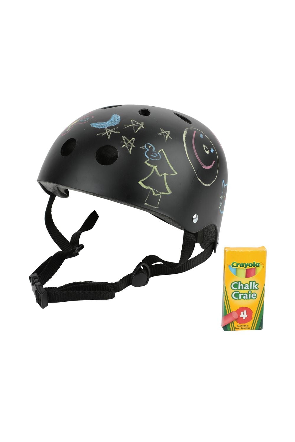 Crayola Blackboard Helmet with chalk