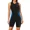 Blue, variant on ANFERRY Women's One Piece Swimsuits Boyleg Shorts Full Coverage Slimming Bathing Suits Athletic Modest Swimwear