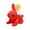 Red, variant on Adorable 2023 Chinese Lunar New Year Simulation Stuffed Animal, Rabbit Plush Toy Throw Pillow Rabbit Figurine for Wedding Holiday Decoration Yellow