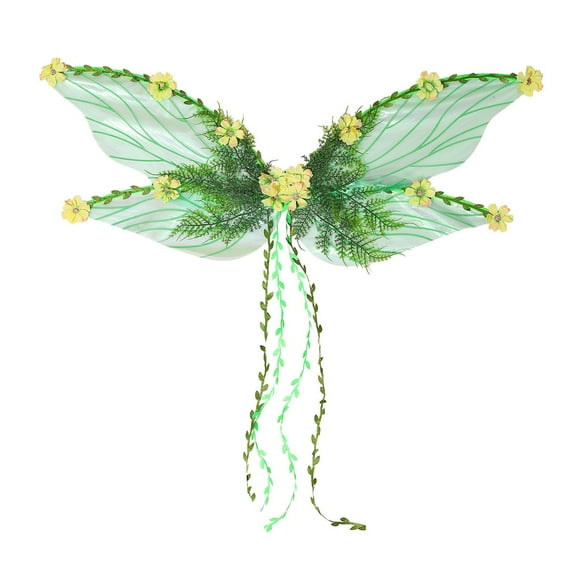 Fairy Accessory with Detailed Leaf and Vine Embellishments for Photography and Events