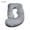 Gray, variant on AFGFUF Soft J‑Shaped Pregnancy Pillow, Full Body Maternity Support for Back Hip & Belly Relief, 63" x 19.6", Grey