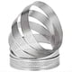 thumbnail image 1 of 40 Moldes Circulares para Tartas con Agujeros de Acero Inoxidable para Tartas de Frutas, Quiches, Pasteles, Mousse, Moldes para Hornear de Cocina, 10 cm., 1 of 5