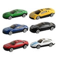 thumbnail image 1 of Metal Pull Back Cars Toy Cars Set Juguetes para niños Vehículos Sliding Push Racing Car 1/72 para niños de 3 a 12 Niños Niñas Niños 6 piezas, 1 of 8