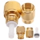 thumbnail image 3 of 2 uds accesorios de junta de manguera de agua accesorios de conector rápido de manguera de agua de 3/4 pulgadas, 3 of 4