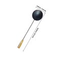 thumbnail image 2 of SKISUNO Cookie Dough Scoops For Baking Frying Spoon Wrought Iron Ergonomic Grip Kitchen Tool 1Set, 2 of 8
