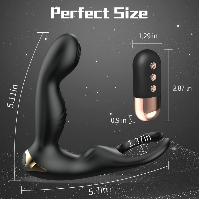 MonNn Anal Vibrator, 360Rotating Prostate Massager with 10 Thrusting &  Rotation Modes, Anal Butt Plug with Remote Control, Adult Sex Toys for Men  - Walmart.com