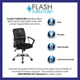 thumbnail image 3 of Scranton & Co Mid-Back Mesh Office Chair in Black, 3 of 8