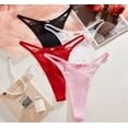 thumbnail image 2 of Paquete 4 Panty Tanga Sexy Encaje Bikini Lencería, 2 of 8