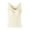 White, variant on Thermal Tank Tops for Women Warm Fleece Lined Underwear Vest Solid Lightly Seamless Underwear Tank Tops Soft Comfortable Base Tank Tops for Cold Weather
