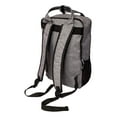 thumbnail image 4 of Personalized Heather Black Grey Deluxe Laptop Backpack Heather Gray - No Embroidery, 4 of 7