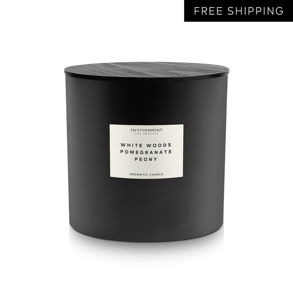 55oz White Woods | Pomegranate | Peony Candle (Inspired by The Aria Hotel®)