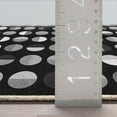 thumbnail image 6 of Well Woven Apollo Split Dot Mid-Century Modern Black Flat Pile Easy to Clean 7'10" x 9'10" Area Rug for Living Room Dining Room Bedroom and Kitchen, 6 of 6