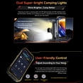 thumbnail image 5 of Blackview BV7300 Rugged Phone, 6GB 256GB, Android 14 Gaming Phone,15000mAh 45W Rugged Smartphone,Black/Orange, 5 of 6
