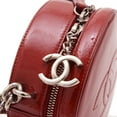 thumbnail image 4 of Pre-Owned Chanel Round As Earth 2WAY Bag Shoulder Patent Leather Red A91946 BP (Good), 4 of 10