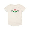 thumbnail image 2 of Friends Central Perk Logo Women's Graphic T-Shirt Rolled Sleeve Tee, 2 of 6