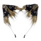 thumbnail image 5 of Diadema de cuero con orejas de gato y diseño punk para cosplay de Halloween y fiestas temáticas, 5 of 5
